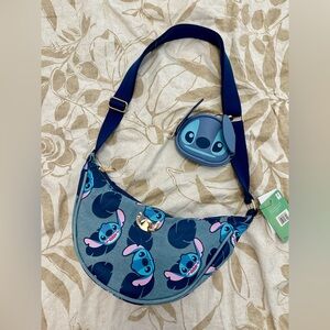 Disney Blue Stitch Kids Bag Set
